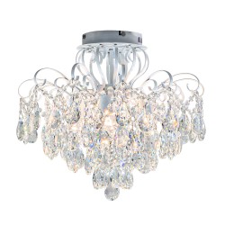 Escada 1121/6PL E27*60W White/Silver