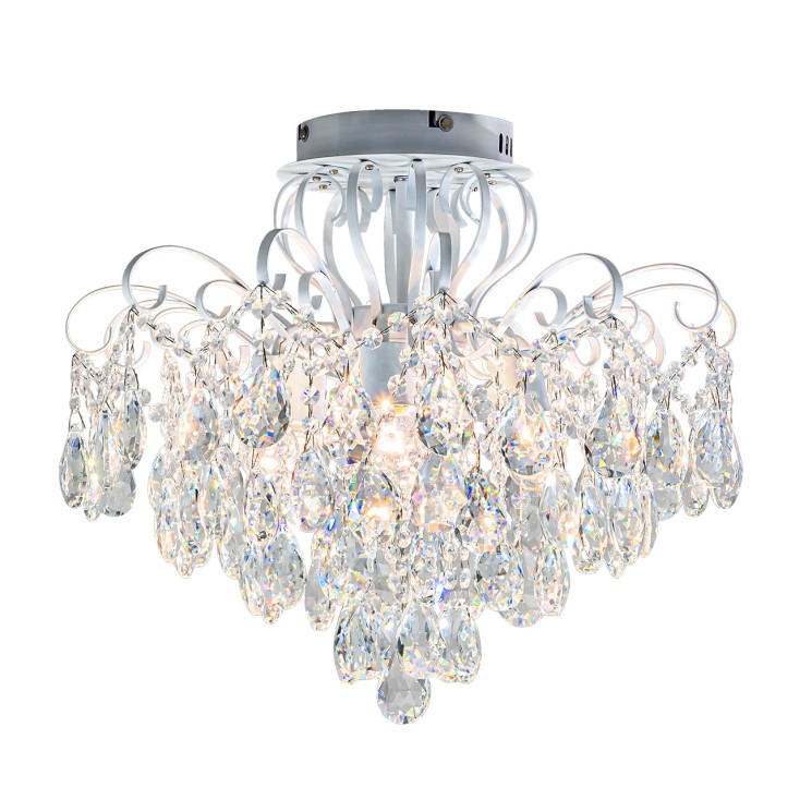 Escada 1121/6PL E27*60W White/Silver