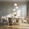 Подвесной светильник с тканевыми абажурами                      TK Lighting  2594 Duo