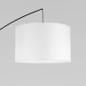 Напольный светильник с тканевым абажуром                      TK Lighting  3060 Moby White
