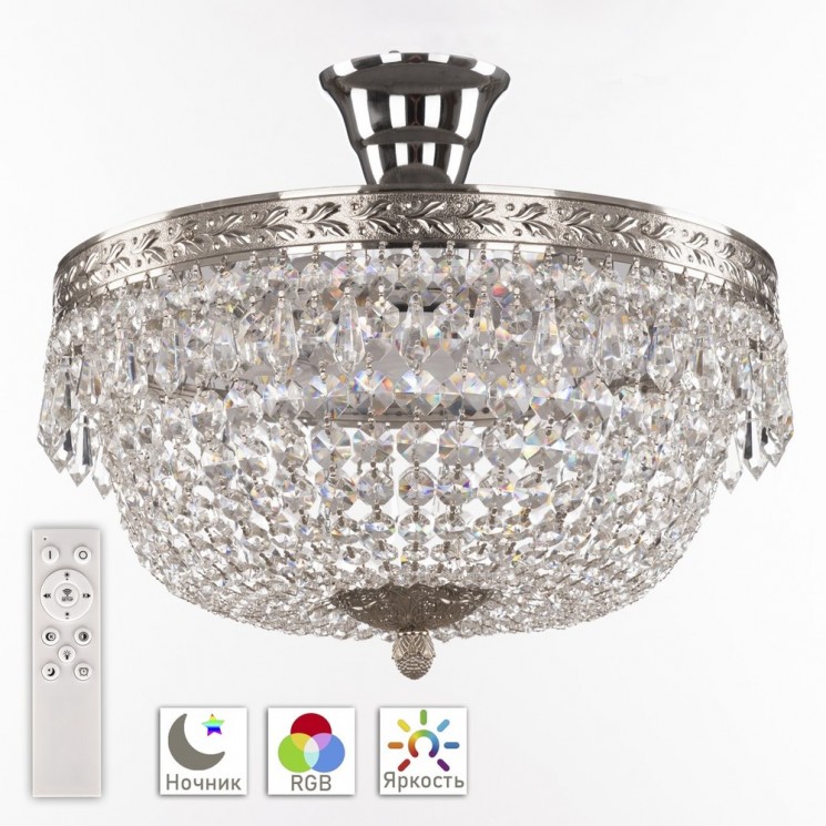 Люстра хрустальная 19011/35IV/LED-DIM Ni Bohemia Ivele Crystal (Потолочные)