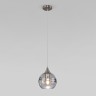Подвесной светильник со стеклянным плафоном                      Eurosvet  50221/1 дымчатый