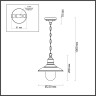 Ландшафтный подвес ODEON LIGHT CAMPA 4965/1
