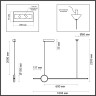 Подвесной светильник ODEON LIGHT STILO 6601/30L