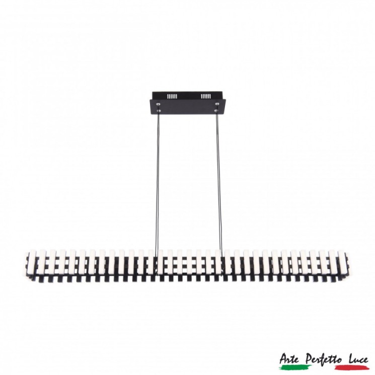 Подвесной светильник 3307.MD8242/1F/1000 Black APL LED (Модерн)