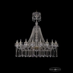 Люстра хрустальная 1413/20/530/XL-158 G Bohemia Ivele Crystal (Стеклянный рожок)