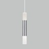 Подвесной светодиодный светильник в стиле лофт                      Eurosvet  50210/1 LED хром
