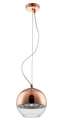 Crystal Lux Светильник подвесной Crystal Lux WOODY SP1 D200 COPPER
