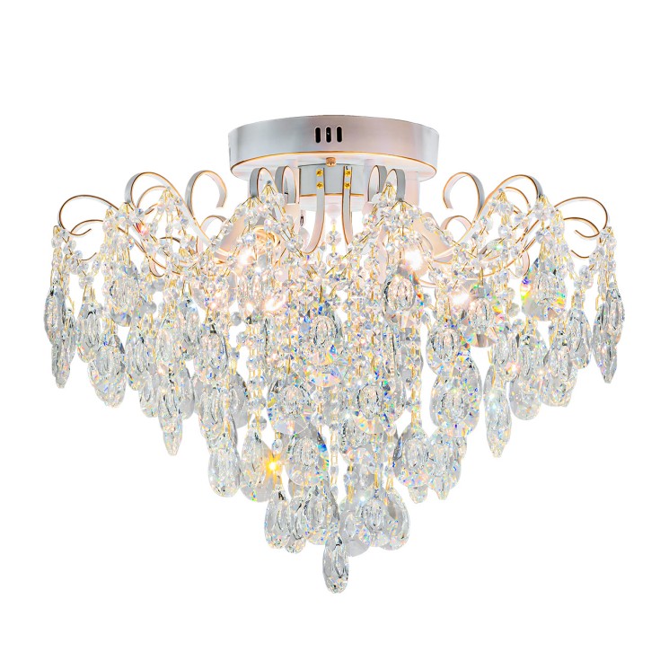 Escada 1120/6PL E14*60W White/Gold