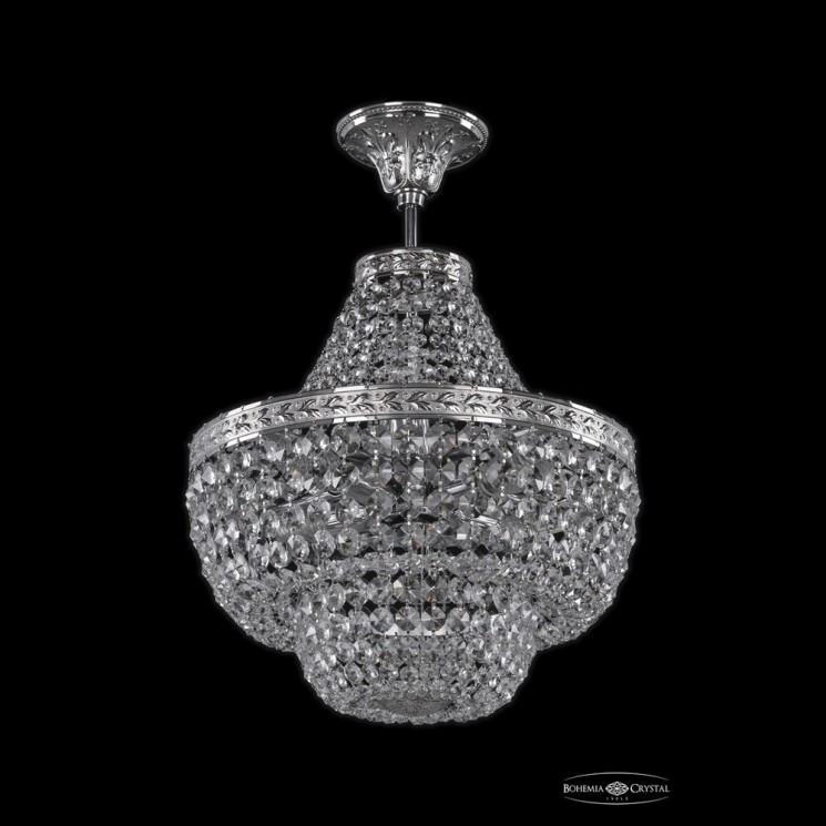 Люстра хрустальная 19101/H1/35IV Ni Bohemia Ivele Crystal (Потолочные)