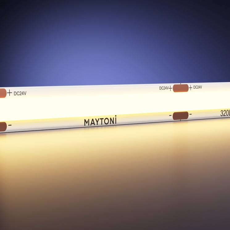 Maytoni Светодиодная лента Ultra 24В COB 8Вт/м 2700К 5м IP 20 201070