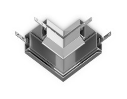 Ambrella Light Коннектор угловой для корпуса в натяжной потолок Ambrella light Magnetic 220V GL1043