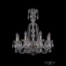 Люстра хрустальная 1402/8/195/XL-65 Pa Bohemia Ivele Crystal (Стеклянный рожок)