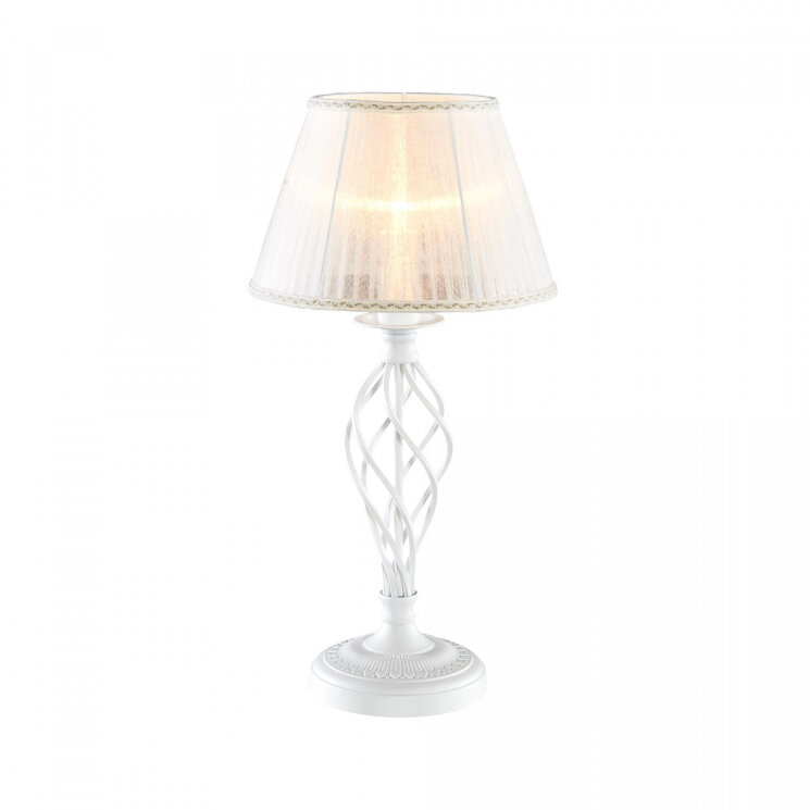 Citilux Ровена CL427810 Настольная лампа с абажуром Белая