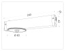 Ambrella Light Крепеж трековый для корпуса DIY D85 мм Ambrella light Diy spot A2542