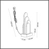 Настольная лампа ODEON LIGHT FOROS 5438/12TL