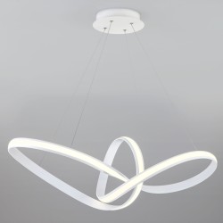 Подвесной светодиодный светильник в стиле минимализм                      Eurosvet  90174/1 белый