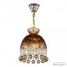 Подвесной светильник с цветным хрусталём 5478/22 G Amber/M-1G Balls K721 Bohemia Ivele Crystal (5478)