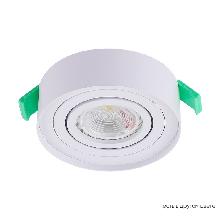 Crystal Lux Светильник встраиваемый c малым заглублением Crystal Lux CLT 059C1 WH