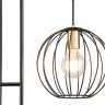 Escada 10176/2 E27*60W Black/Brass