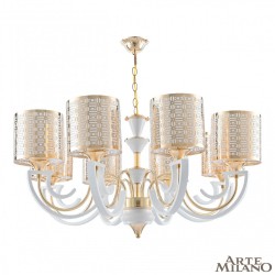Люстра 308857/8 Wh/Gd Arte Milano (Подвесные)