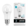 23220 Лампа Gauss LED Elementary A60 10W E27 4100K 1/10/40
