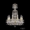 Люстра хрустальная 1402/10/141/XL-58 G Bohemia Ivele Crystal (Стеклянный рожок)