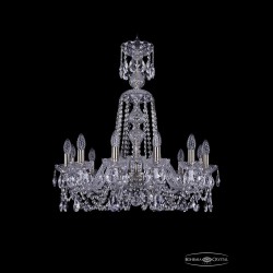 Люстра хрустальная 1402/12/240/XL-73 Pa Bohemia Ivele Crystal (Стеклянный рожок)
