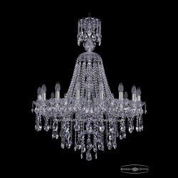 Люстра хрустальная 1415/16/300/XL-108 Ni Bohemia Ivele Crystal (Стеклянный рожок)
