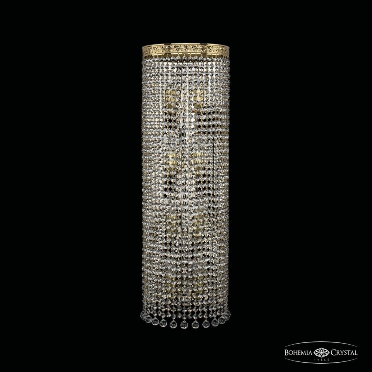 Бра хрустальные 83401B/25IV-75 G Balls Bohemia Ivele Crystal (Спирали и каскады)