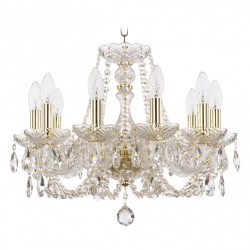 Люстра хрустальная 101/10/165 G Bohemia Ivele Crystal (6 кг)