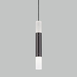 Подвесной светодиодный светильник в стиле лофт                      Eurosvet  50210/1 LED черный жемчуг