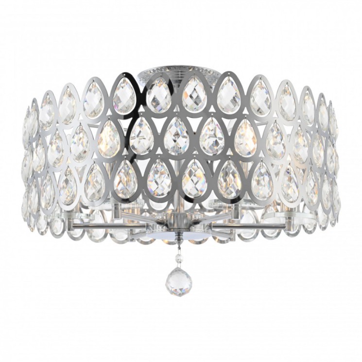Люстра с хрусталем 371019/6/50/490 CR Arte Milano (Потолочные)