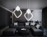 Ambrella Light Подвесной светодиодный светильник Line FL5255