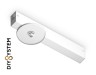 Ambrella Light Коннектор угловой внутренний для встраиваемого шинопровода магнитный Track System GL3363