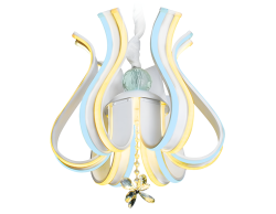 Ambrella Light Подвесная светодиодная люстра Line FL112