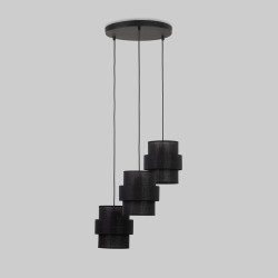 Подвесной светильник с тканевыми абажурами                      TK Lighting  5981 Calisto