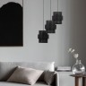 Подвесной светильник с тканевыми абажурами                      TK Lighting  5981 Calisto