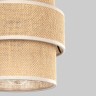 Подвесной светильник с тканевым рассеивателем                      TK Lighting  5401 Calisto