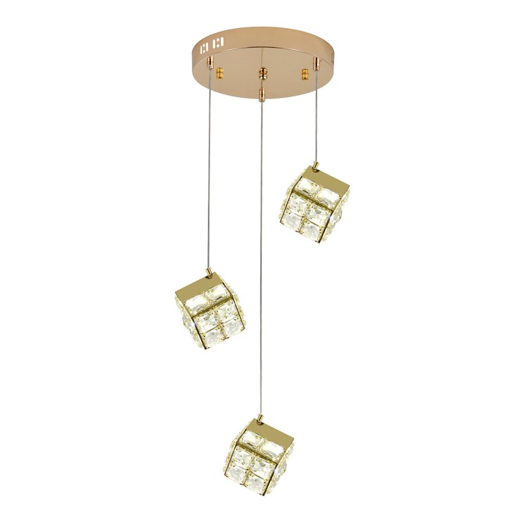 Indigo Подвесной светильник 12048/3P Gold