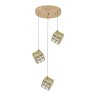 Indigo Подвесной светильник 12048/3P Gold