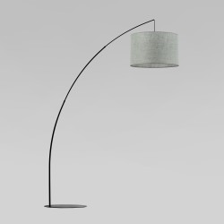 Напольный светильник с тканевым абажуром                      TK Lighting  5488 Moby Green