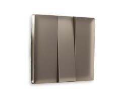 Ambrella Light Лицевая панель для 3-клавишных выключателей QUANT Ambrella Volt ALFA AP6350