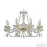Люстра хрустальная 101/8/240 G Bohemia Ivele Crystal (Стеклянный рожок)
