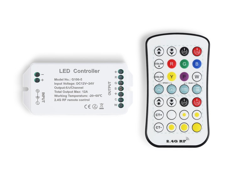 Ambrella Light Контроллер для светодиодных лент RGB+CCT c радио пультом 2.4G GS GS11501