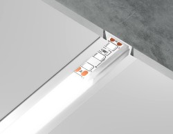 Ambrella Light Встраиваемый профиль для ленты ILLUMINATION GP1001WH