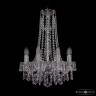 Люстра хрустальная 1403/8/141/h-59 Ni  Bohemia Ivele Crystal (Стеклянный рожок)