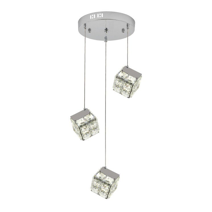 Indigo Подвесной светильник 12048/3P Chrome