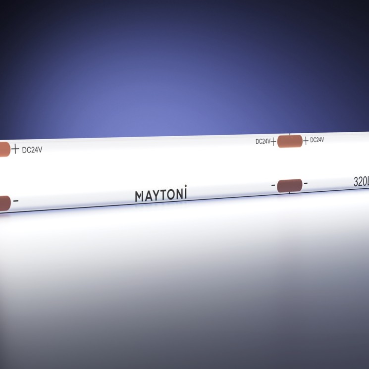 Maytoni Светодиодная лента Ultra 24В COB 8Вт/м 6000К 5м IP 20 201073