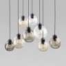 Подвесной светильник со стеклянными плафонами                      TK Lighting  2834 Cubus